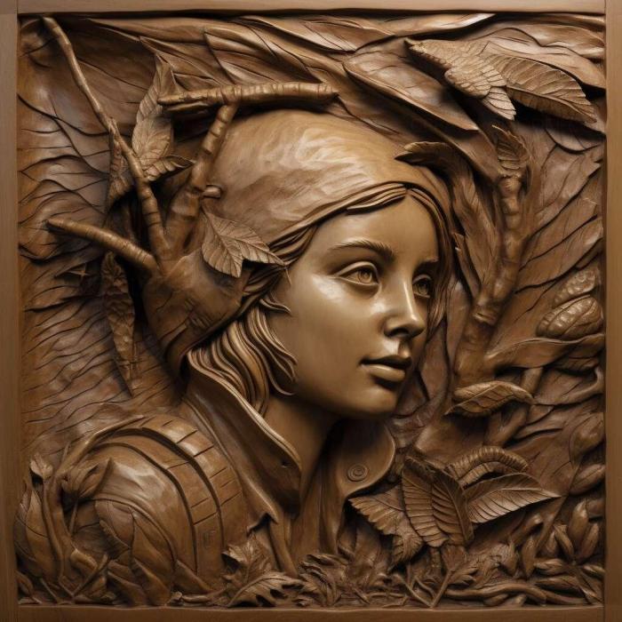 نموذج ثلاثي الأبعاد لآلة CNC 3D Art 